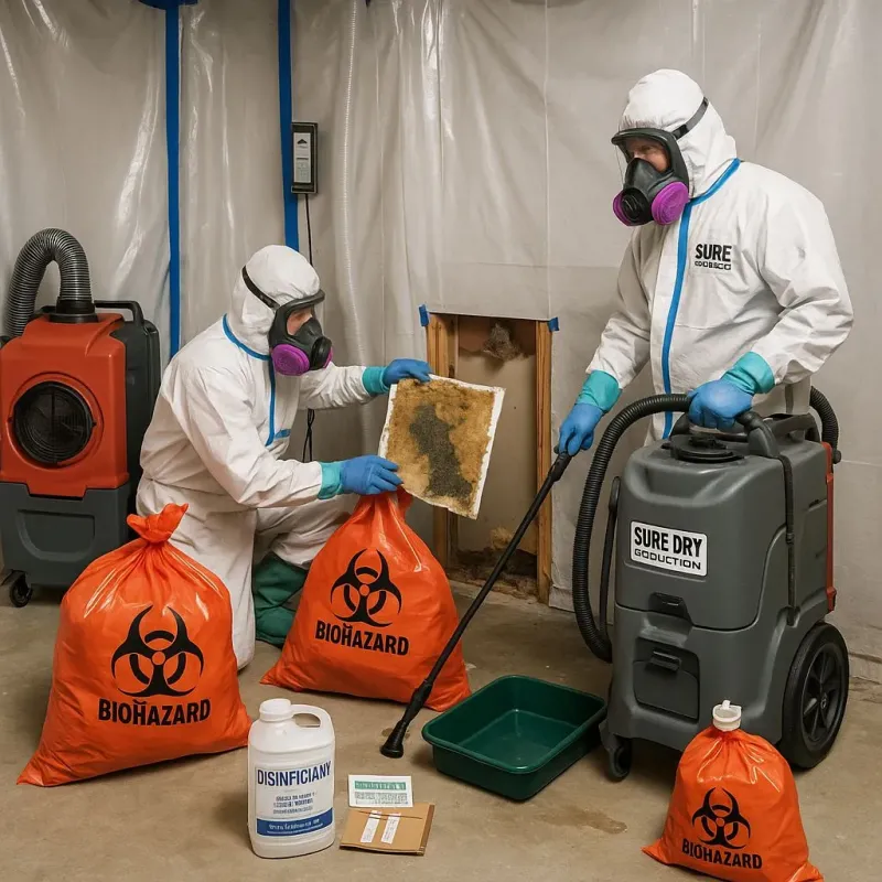 Contaminated Water Handling Protocols process in Hingham, MA