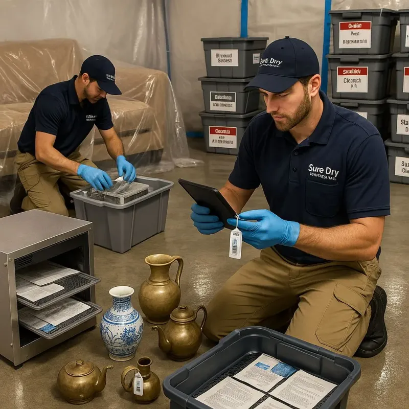 Content Protection and Restoration process in Hingham, MA