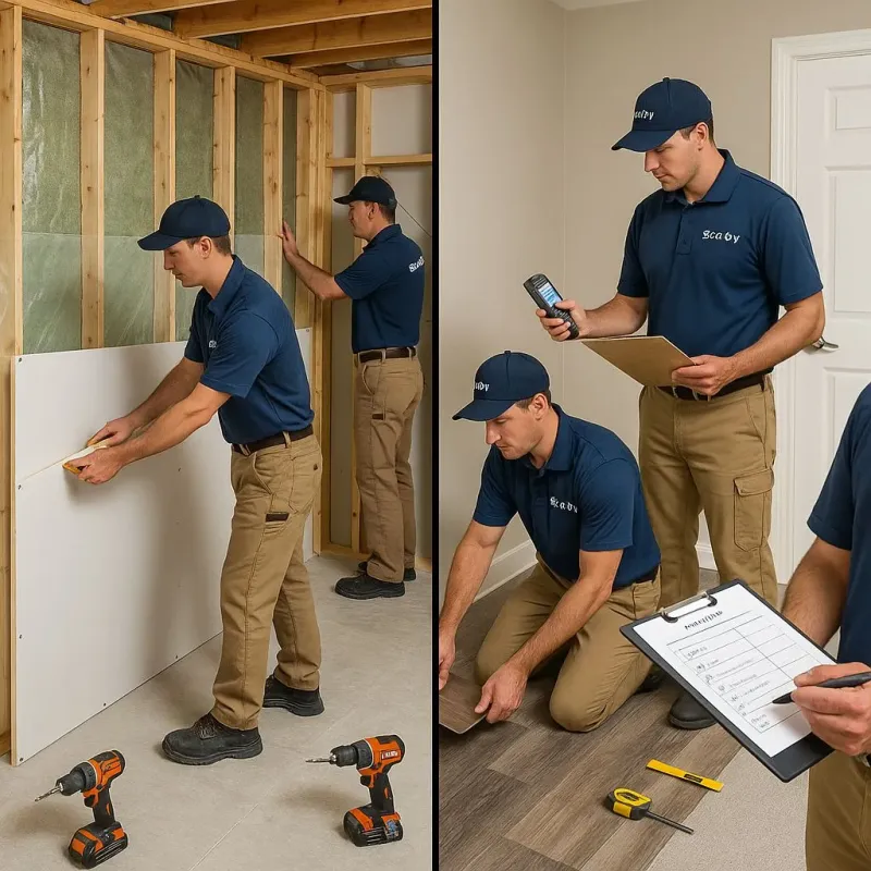 Repairs and Reconstruction process in Hingham, MA